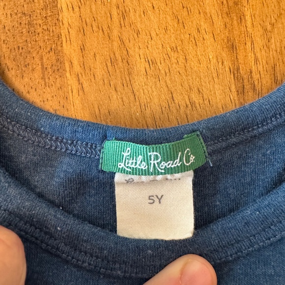 Little Road Co. Short Sleeve Pocket T-Shirt -  5Y - Picture 3 of 5